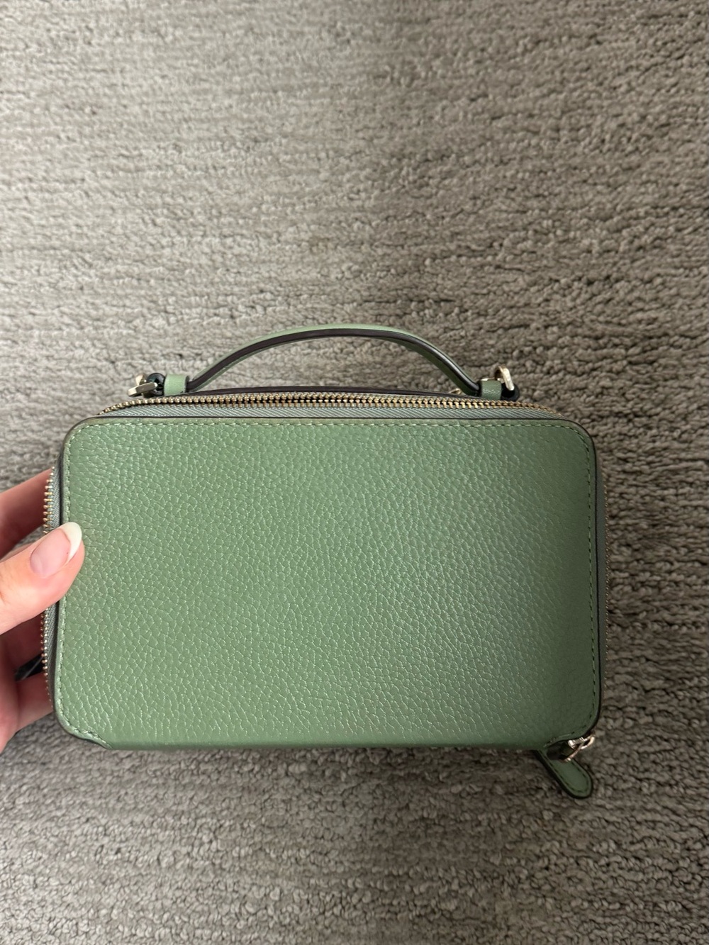 Kate Spade Green Leather Crossbody - Picture 2 of 5